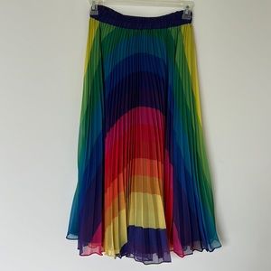 Rainbow skirt from Anthropologie